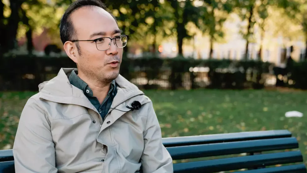 CONCERNED: Thien Duc Nguyen is worried about his brother. Photo: Vegard Bakke / TV 2
